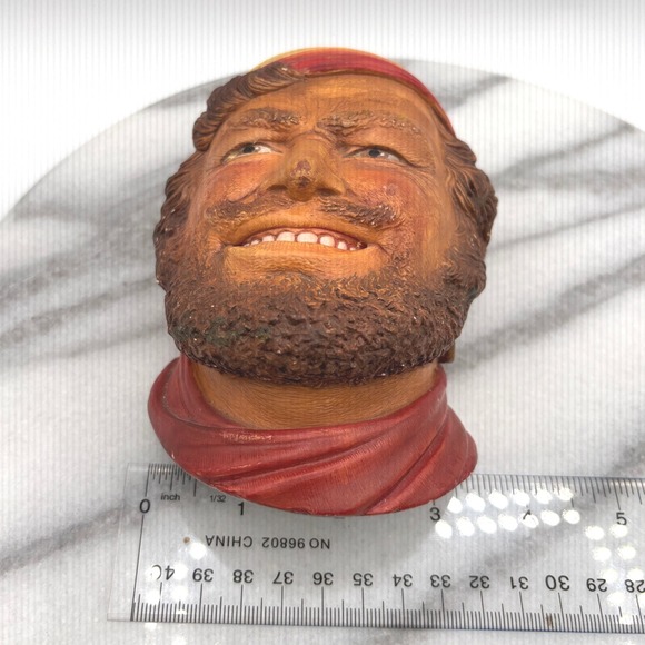 Vintage 1960's Legend Products Chalkware Made in England Hand Painted Sculpture - Picture 4 of 9